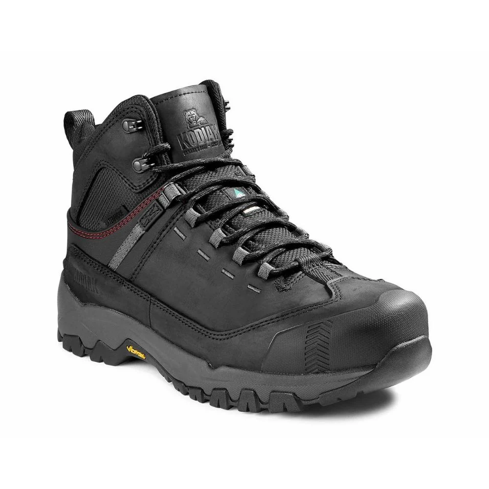 Botte de travail imperméable Quest Bound Kodiak 6 po pour hommes à cap de composite KD0A4TELBLK - Noir - Image 2
