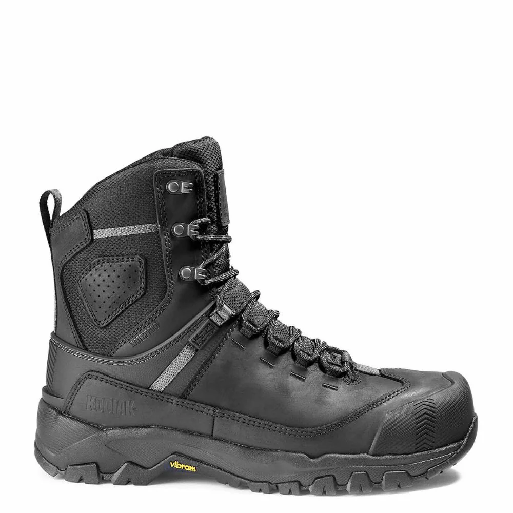Botte de travail imperméable Quest Bound Kodiak 8 po pour hommes à cap de composite KD0A4THHBLK - Noir - Image 3