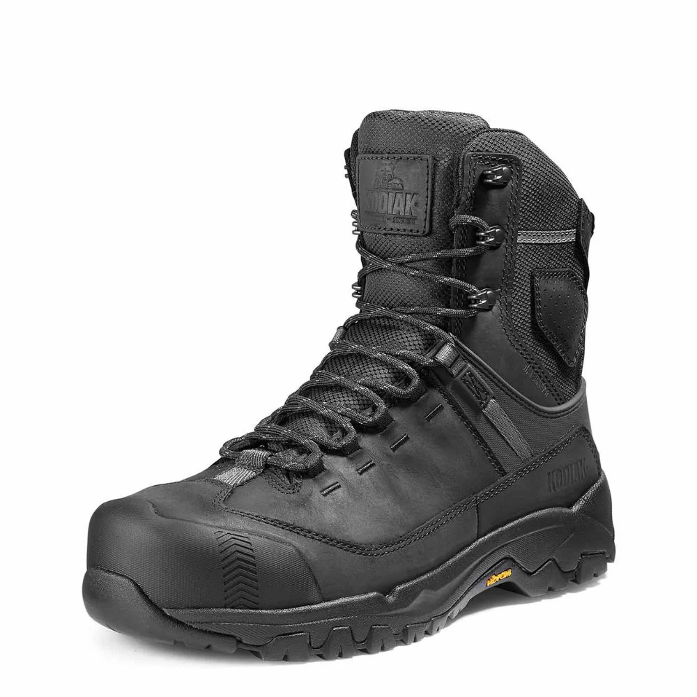 Botte de travail imperméable Quest Bound Kodiak 8 po pour hommes à cap de composite KD0A4THHBLK - Noir - Image 5