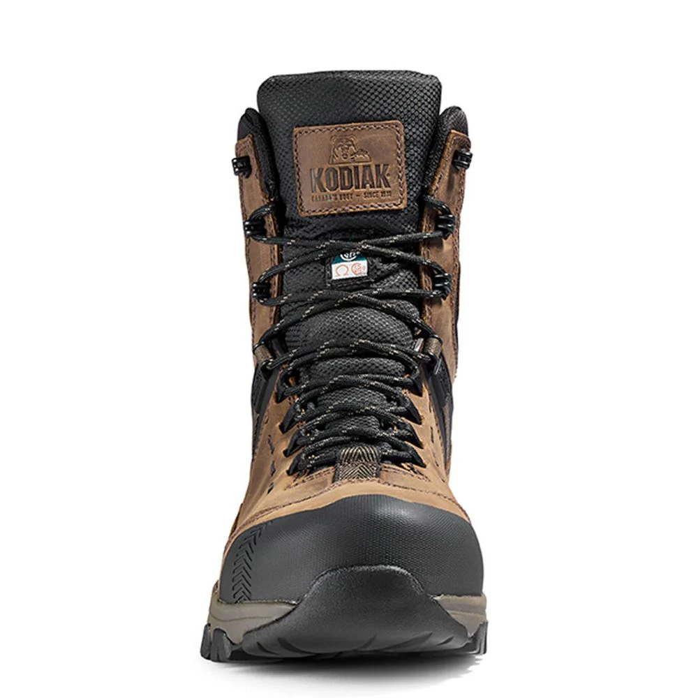 Botte de travail imperméable Quest Bound Kodiak 8 po pour hommes à cap de composite KD0A4THHBRN - Brun - Image 4