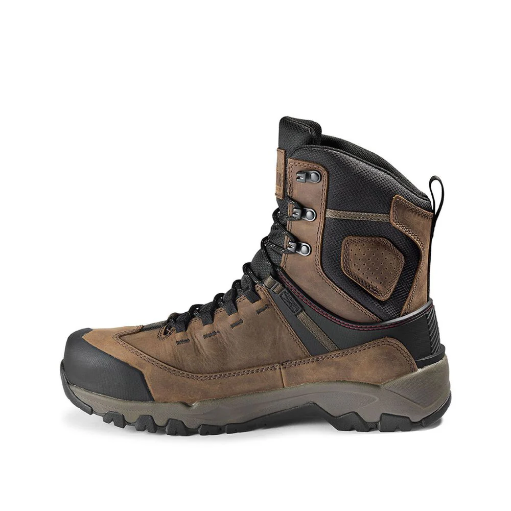 Botte de travail imperméable Quest Bound Kodiak 8 po pour hommes à cap de composite KD0A4THHBRN - Brun - Image 8