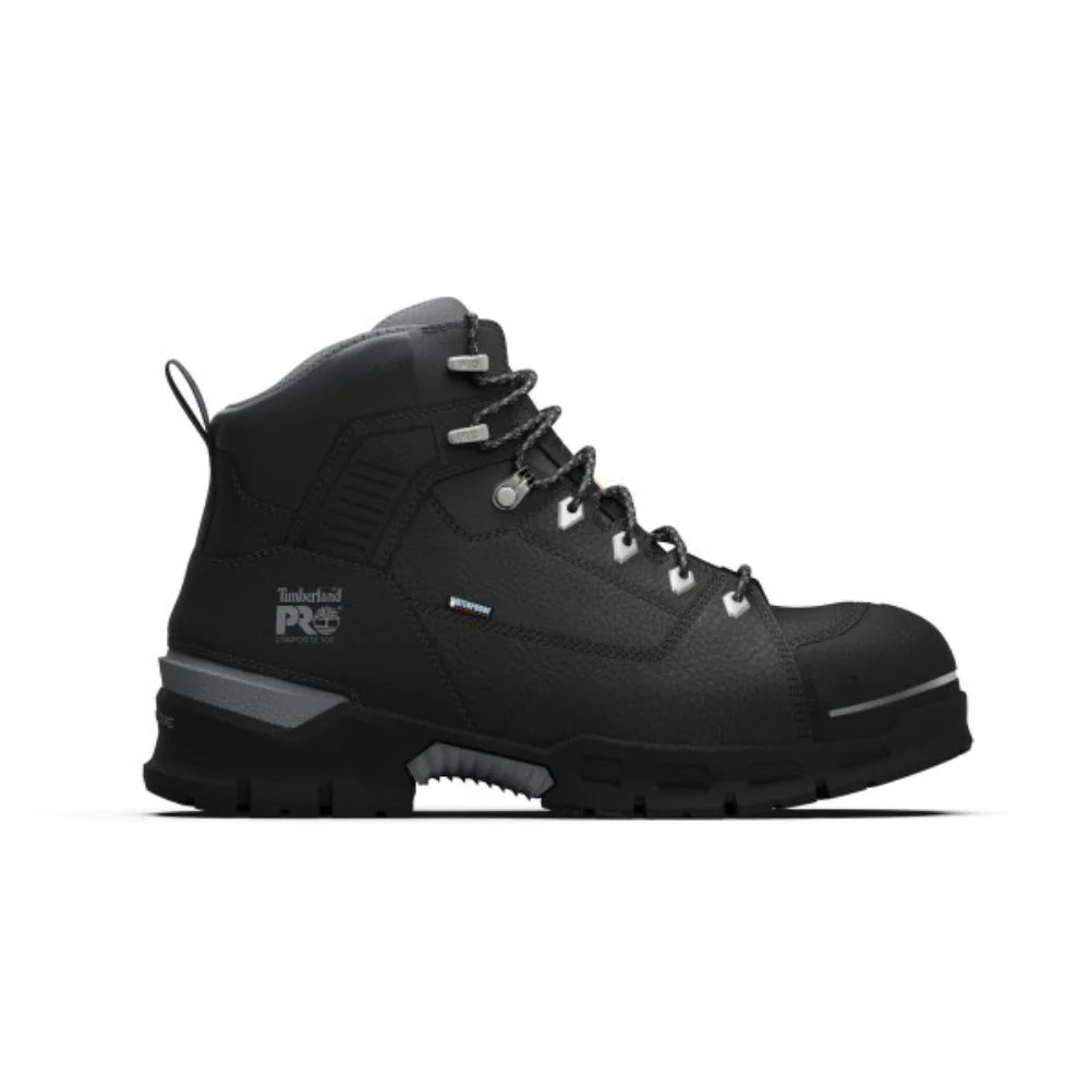 Botte de travail imperméable Timberland PRO Endurance EV pour hommes de 6 po à cap de composite TB0A5YYF001 - Noir - Image 2