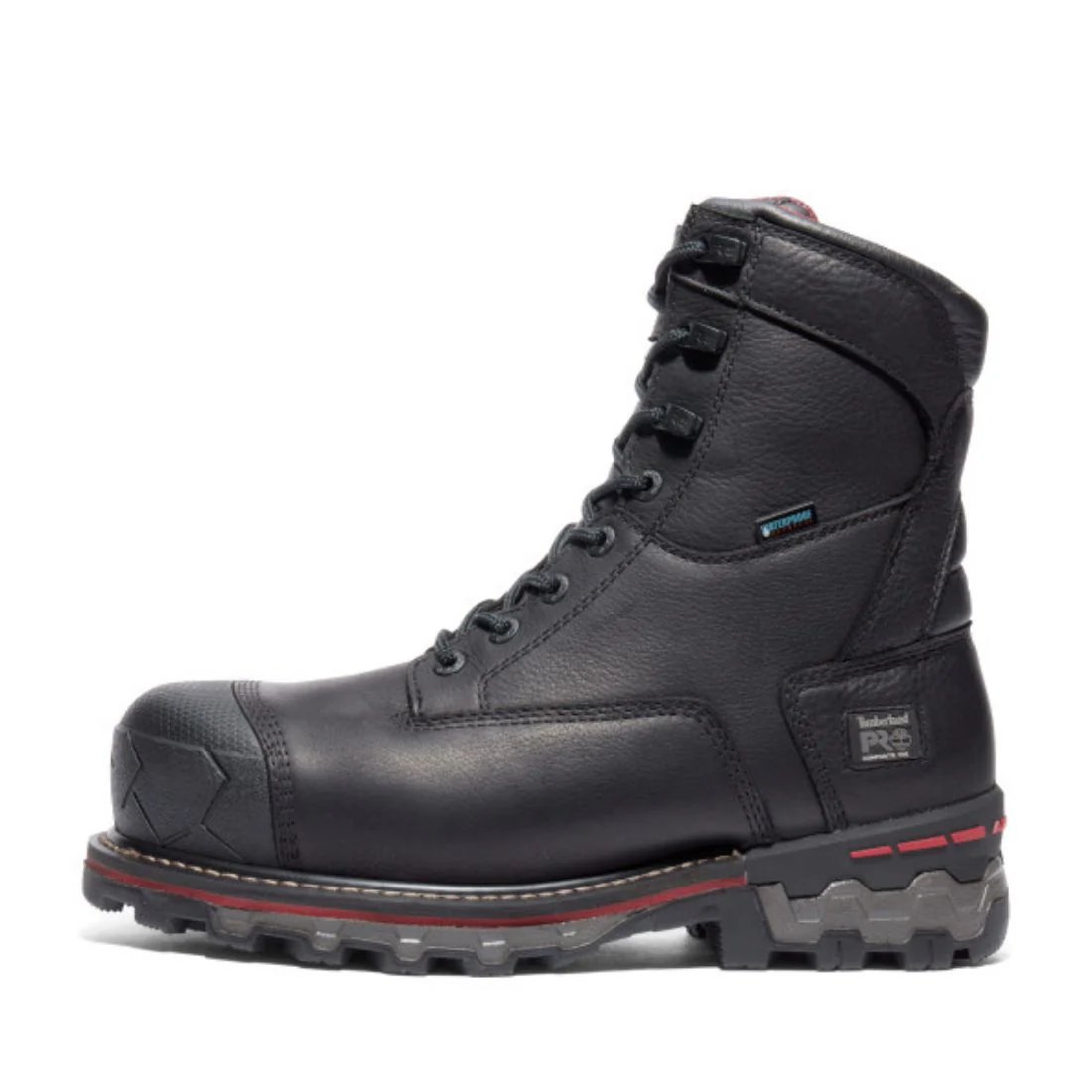 Botte de sécurité imperméables Boondock isolé Timberland PRO de 20cm pour hommes, à cap de composite A131D-BLK - Image 3