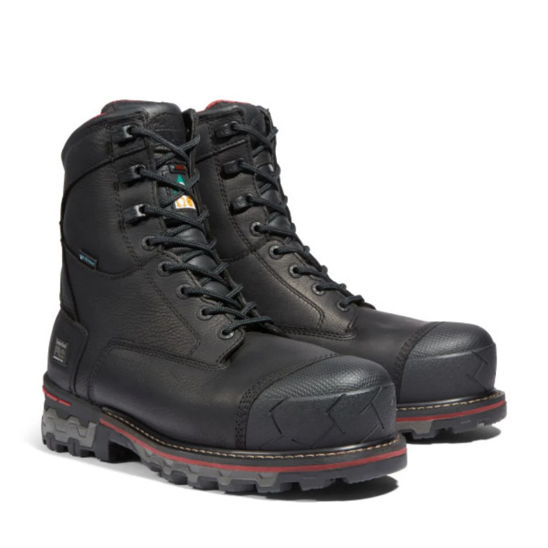 Botte de sécurité imperméables Boondock isolé Timberland PRO de 20cm pour hommes, à cap de composite A131D-BLK - Image 7