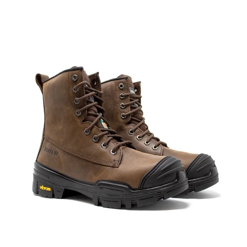 Botte de travail Royer Ventura de 8 po pour hommes à embout composite avec poignée Vibram Arctic Grip 6020VTAG - Image 3