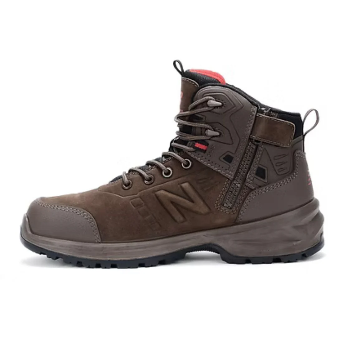 Bottes de randonnée New Balance Calibre pour homme, embout composite de sécurité 6 pouces, certifiées CSA, pointure MCCELHP-C - Brun - Image 3