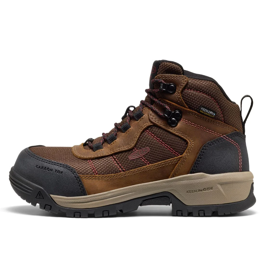 Bottes de sécurité de randonnée Keen Skokie 1031235 pour femme, 15 cm, embout composite, imperméables - Image 4