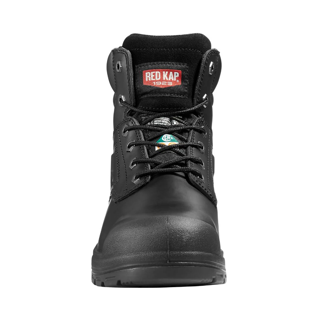 Bottes de sécurité de travail Red Kap Barrett pour hommes, embout en acier imperméable 15 cm conformes à la norme CSA 1036BK - Noir - Image 8
