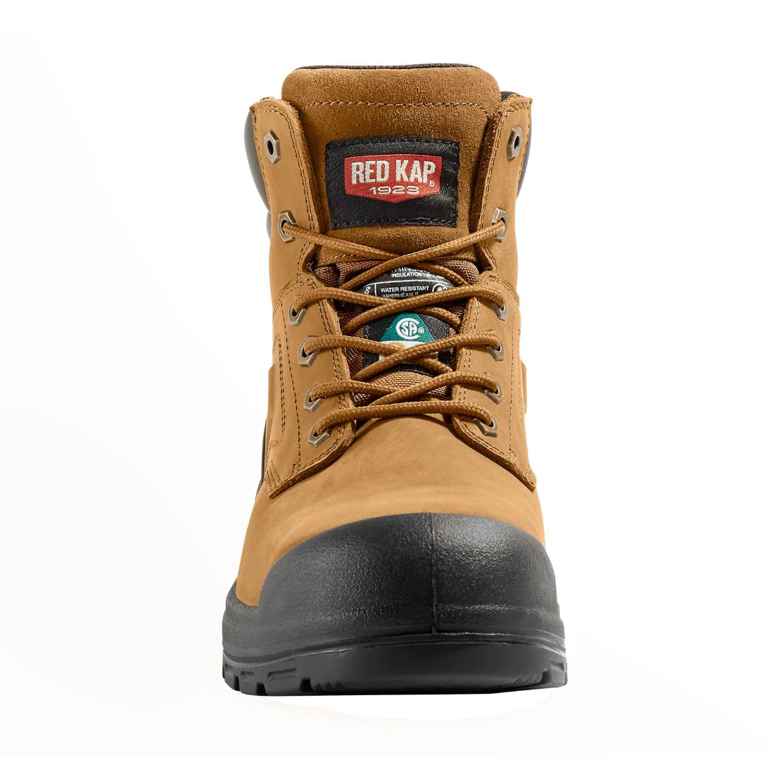 Bottes de sécurité de travail Red Kap Barrett pour hommes, embout en acier imperméable 15 cm conformes à la norme CSA 1036BN - BRUN - Image 5