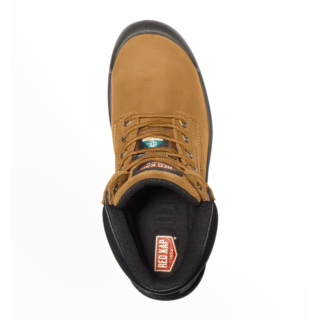 Bottes de sécurité de travail Red Kap Barrett pour hommes, embout en acier imperméable 15 cm conformes à la norme CSA 1036BN - BRUN - Image 6
