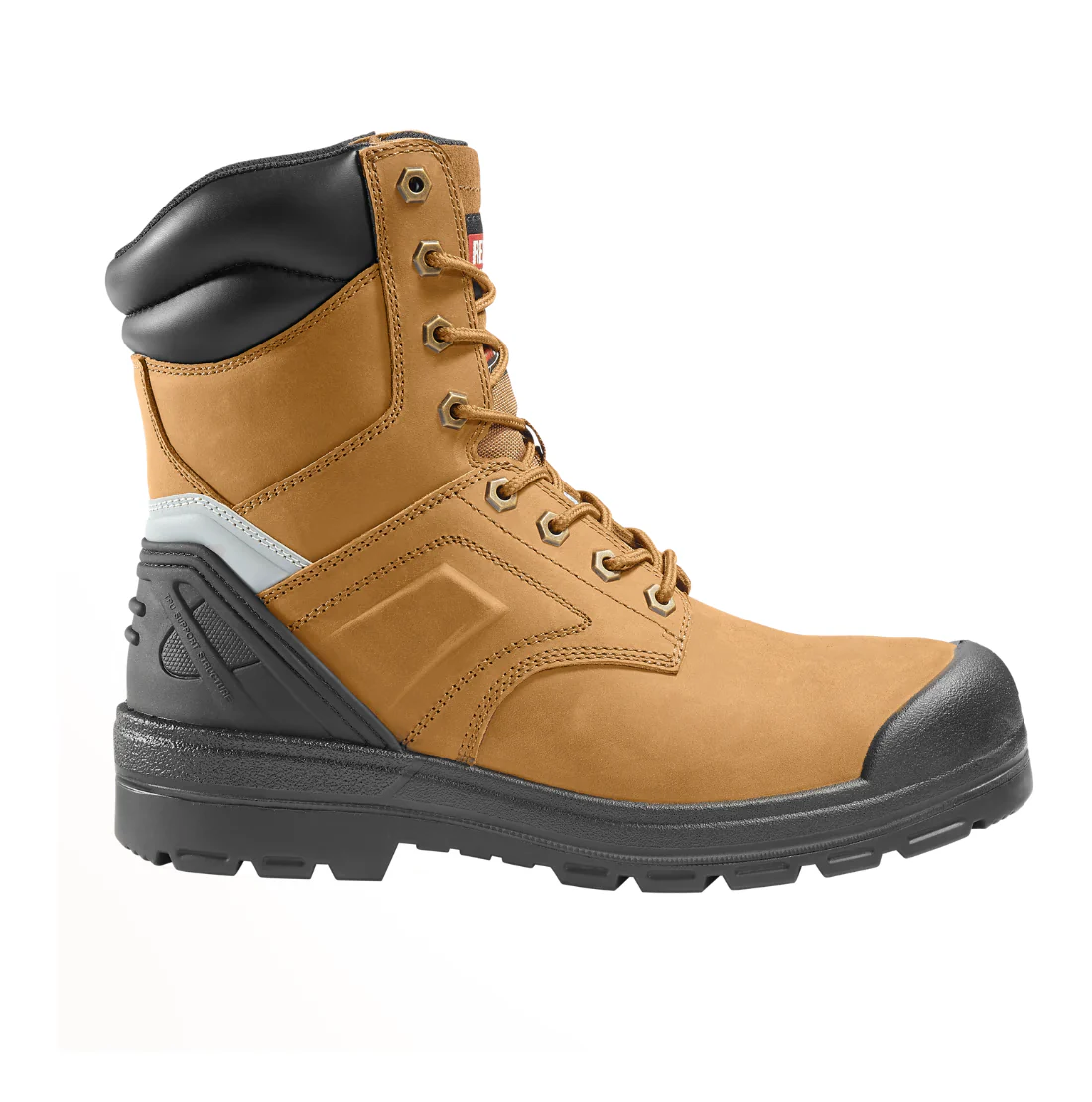 Bottes de sécurité de travail Red Kap Campbell pour hommes, embout en acier imperméable 20 cm conformes à la norme CSA 1037BN - Brun - Image 2