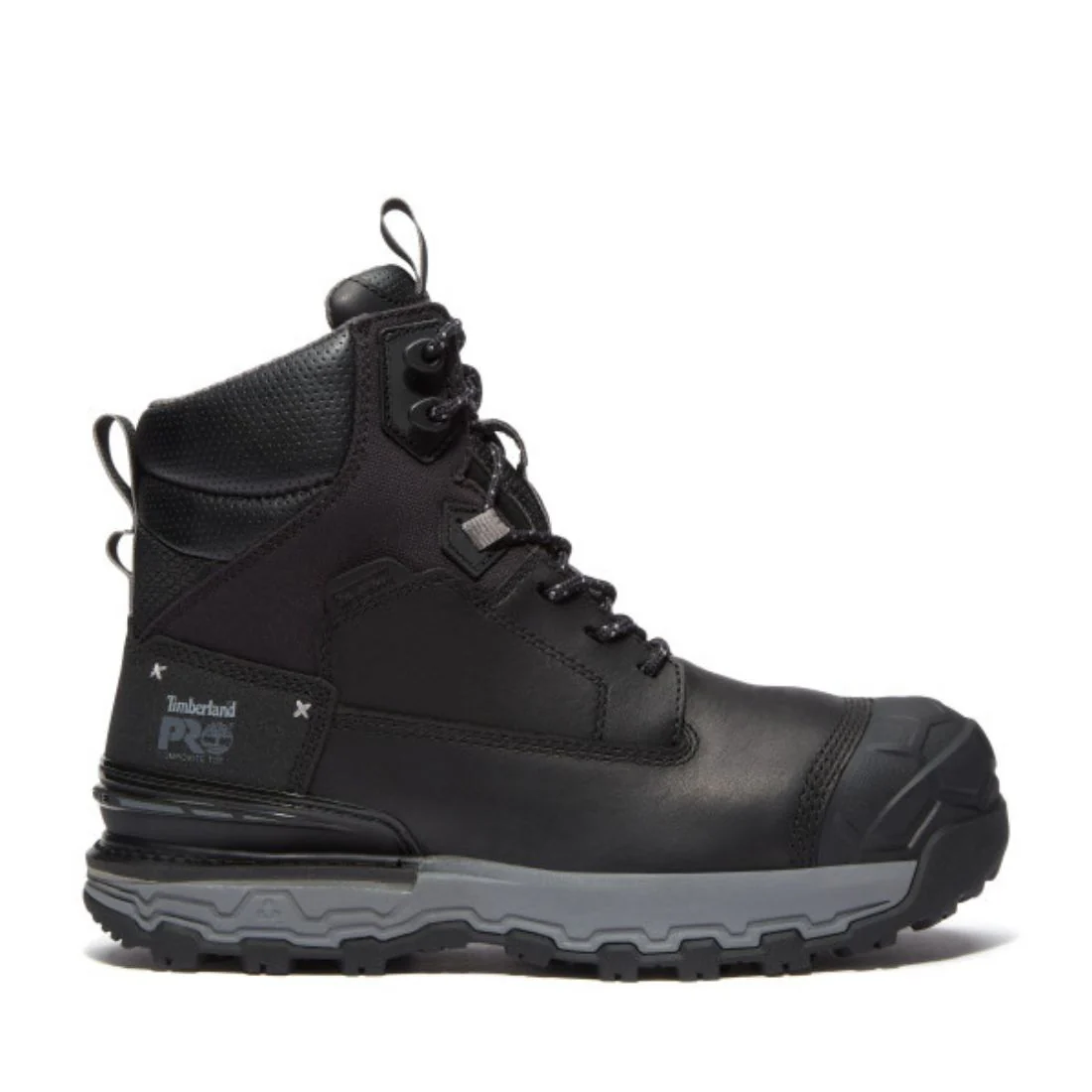 Bottes de sécurité Timberland PRO Boondock Ultralight CSA 6" WP pour homme, embout composite TB0A63GKEDX - Gris/Noir - Image 2