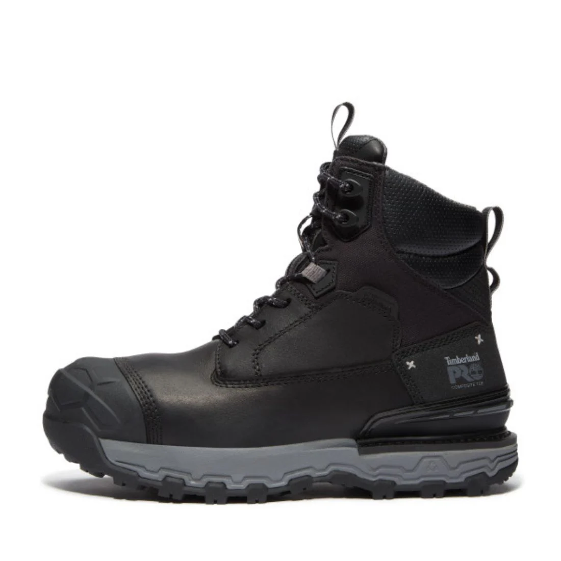 Bottes de sécurité Timberland PRO Boondock Ultralight CSA 6" WP pour homme, embout composite TB0A63GKEDX - Gris/Noir - Image 4