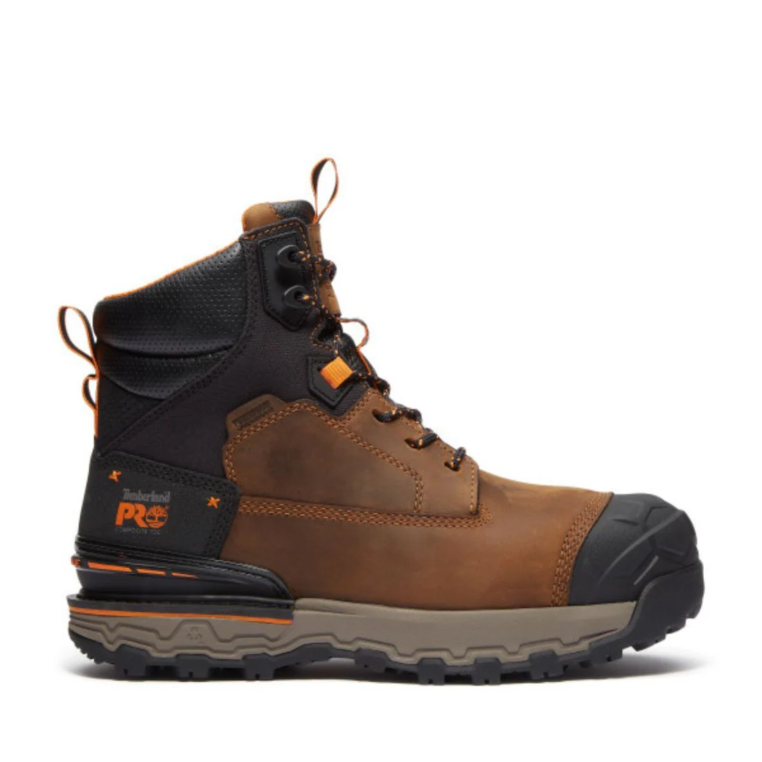 Bottes de sécurité Timberland PRO Boondock Ultralight CSA 6" WP pour homme, embout composite TB0A63GKEM4 - Brun - Image 2