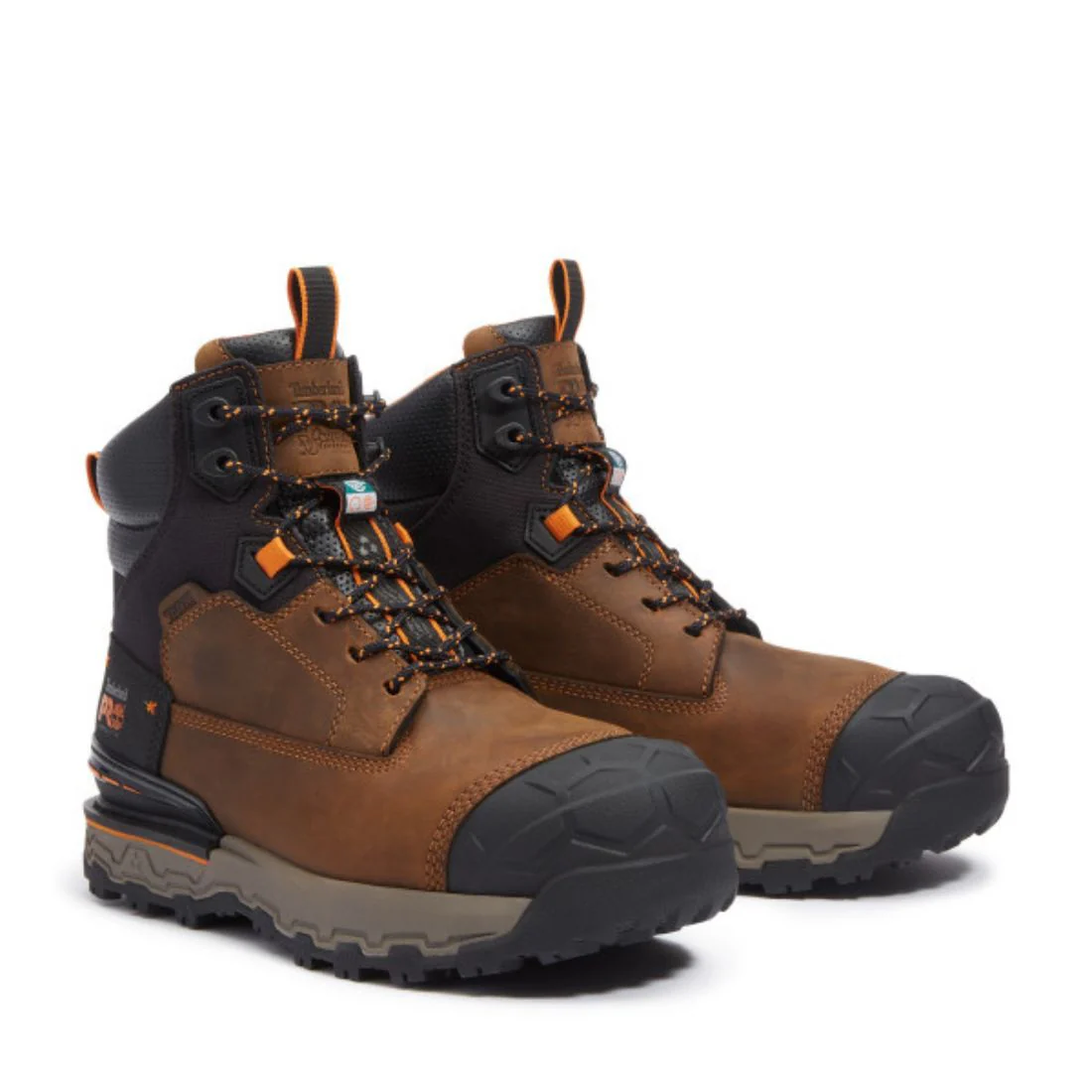 Bottes de sécurité Timberland PRO Boondock Ultralight CSA 6" WP pour homme, embout composite TB0A63GKEM4 - Brun - Image 7