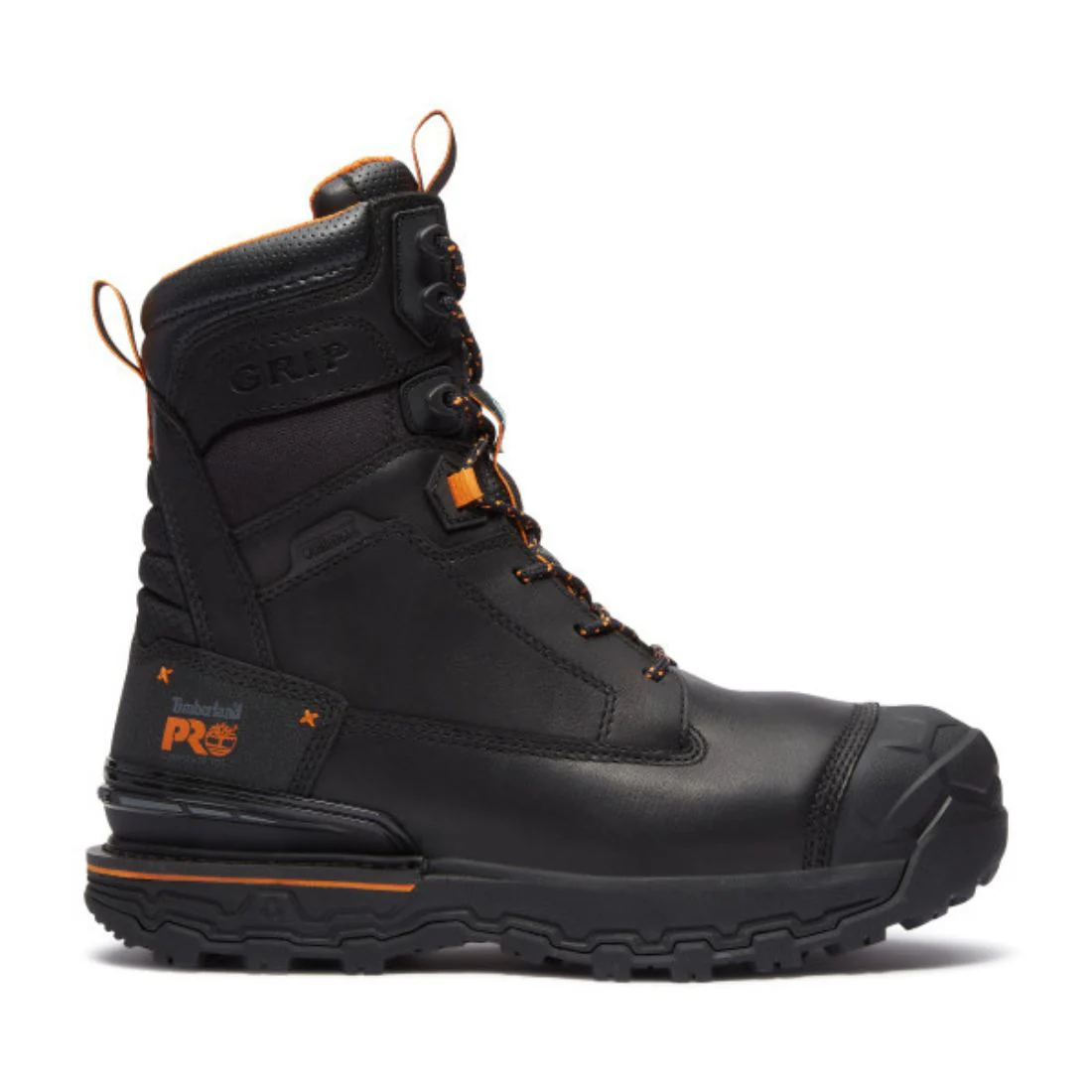 Bottes de sécurité Timberland PRO Boondock Ultralight CSA 8" WP pour homme, embout composite TB0A64A7W02 - Noir - Image 2