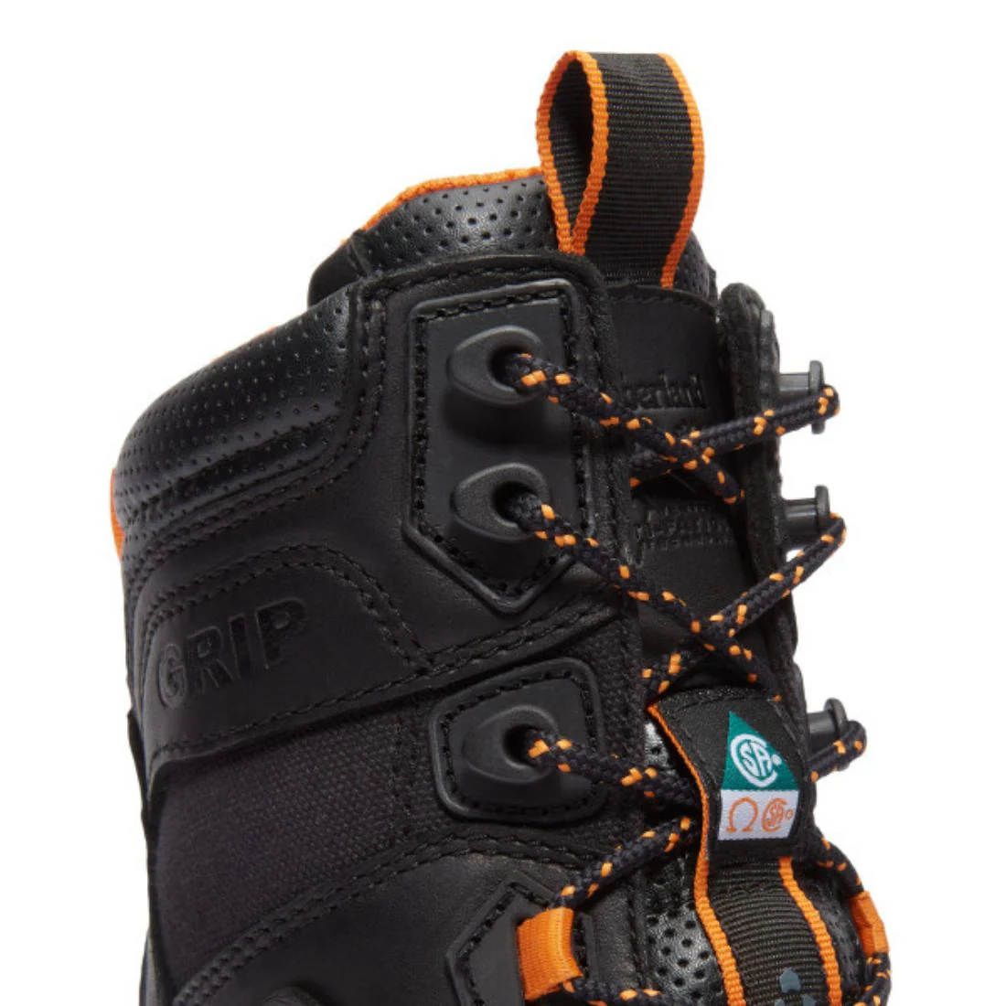 Bottes de sécurité Timberland PRO Boondock Ultralight CSA 8" WP pour homme, embout composite TB0A64A7W02 - Noir - Image 6