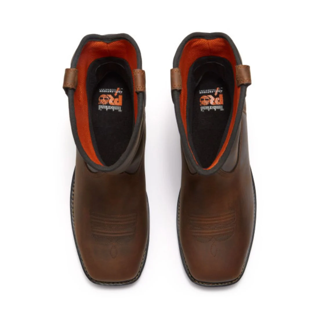 Bottes de sécurité Timberland PRO® True Grit BOA® pour homme, à enfiler, embout composite imperméable, TB0A5MANEM4 - Marron - Image 5