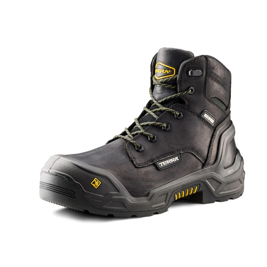 Bottes de travail 15 cm imperméables Terra Exile 25 pour homme embout composite 1009BK - Noir - Image 2