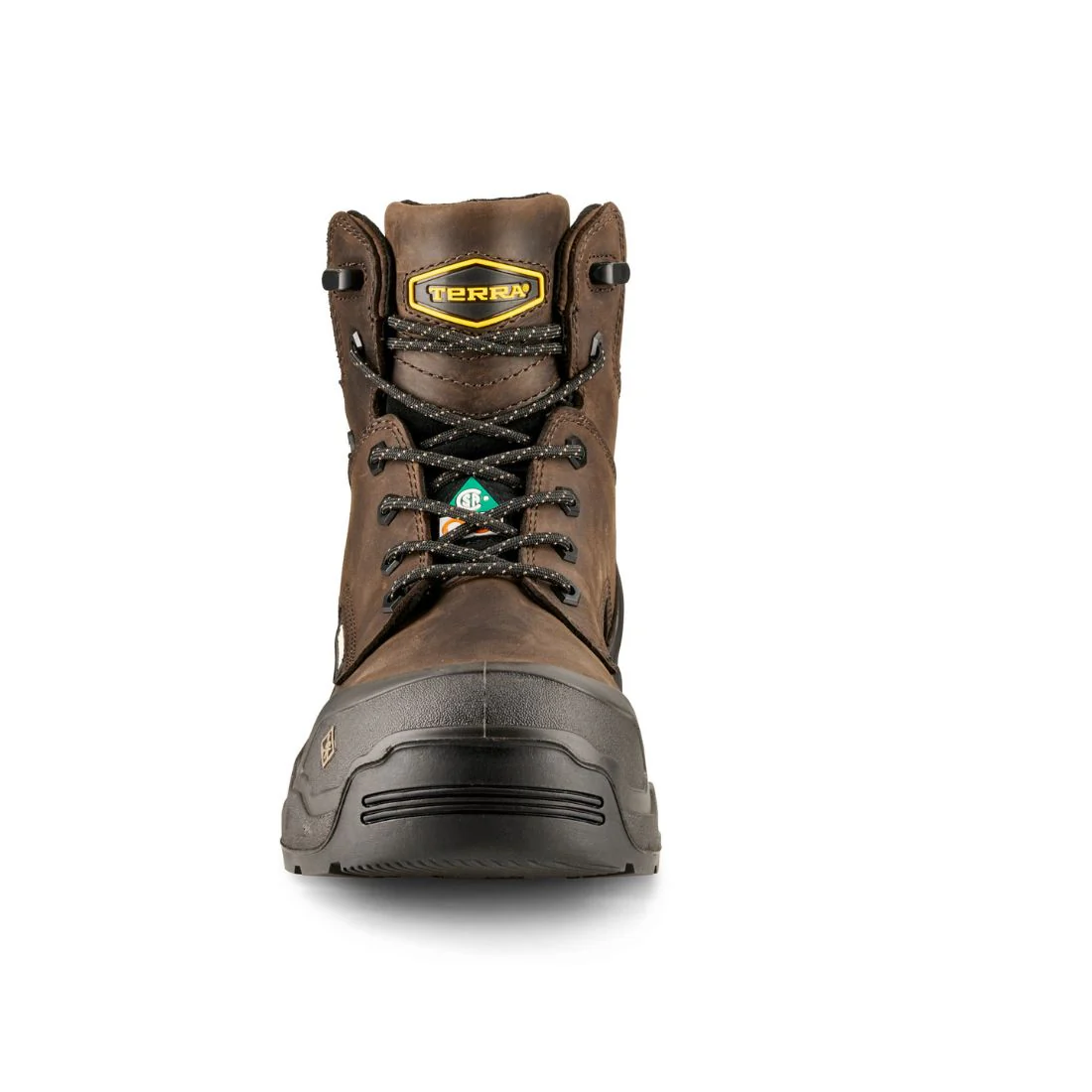 Bottes de travail 15 cm imperméables Terra Exile 25 pour homme embout composite 1009DB - Brun - Image 5