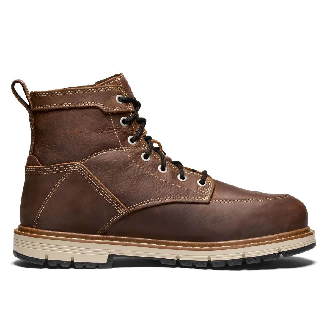 Bottes de travail Keen San Jose à talon 90° pour homme, embout en aluminium, 15 cm 1029864 - Brun - Image 6