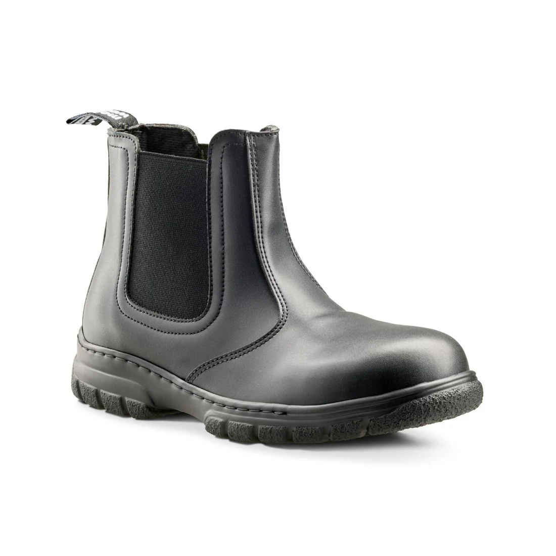 Bottes de travail 15cm à enfiler Mellow Walk pour femme, embout en acier 403049BLK - Image 2
