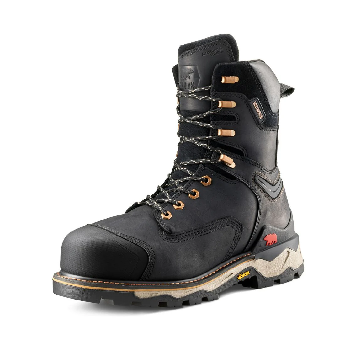Bottes de travail 20cm Kodiak Neragon imperméables à embout composite pour homme 1304BK - Noir - Image 3