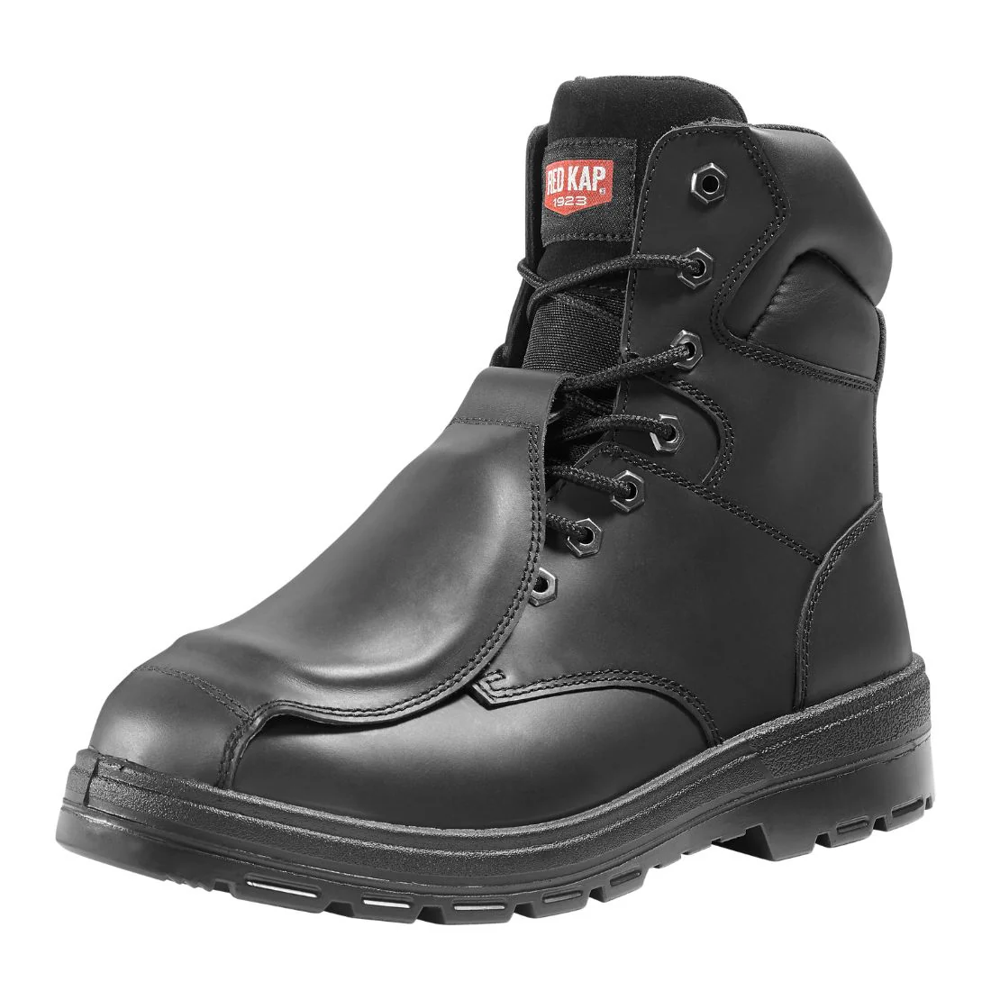 Bottes de travail 8 po Red Kap 1039BK Darrin pour hommes, embout en acier avec protection MET externe - Image 3