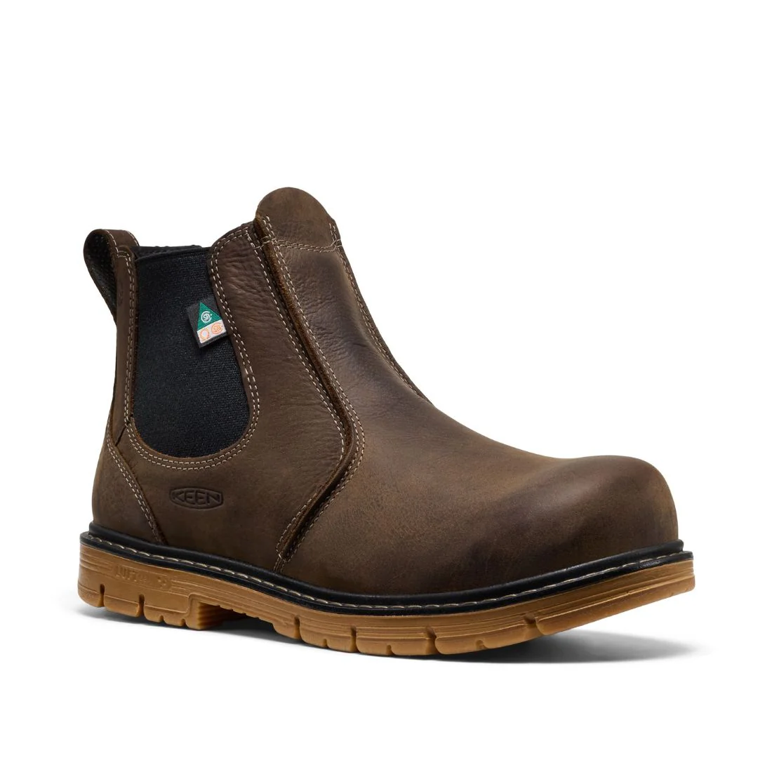 Bottes de travail de Keen San Jose à talon 90° de 6 po pour homme, embout composite 1030650 - Brun - Image 2