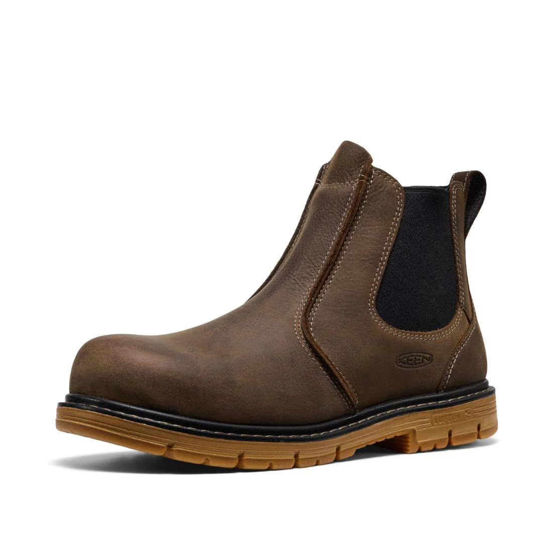 Bottes de travail de Keen San Jose à talon 90° de 6 po pour homme, embout composite 1030650 - Brun - Image 4