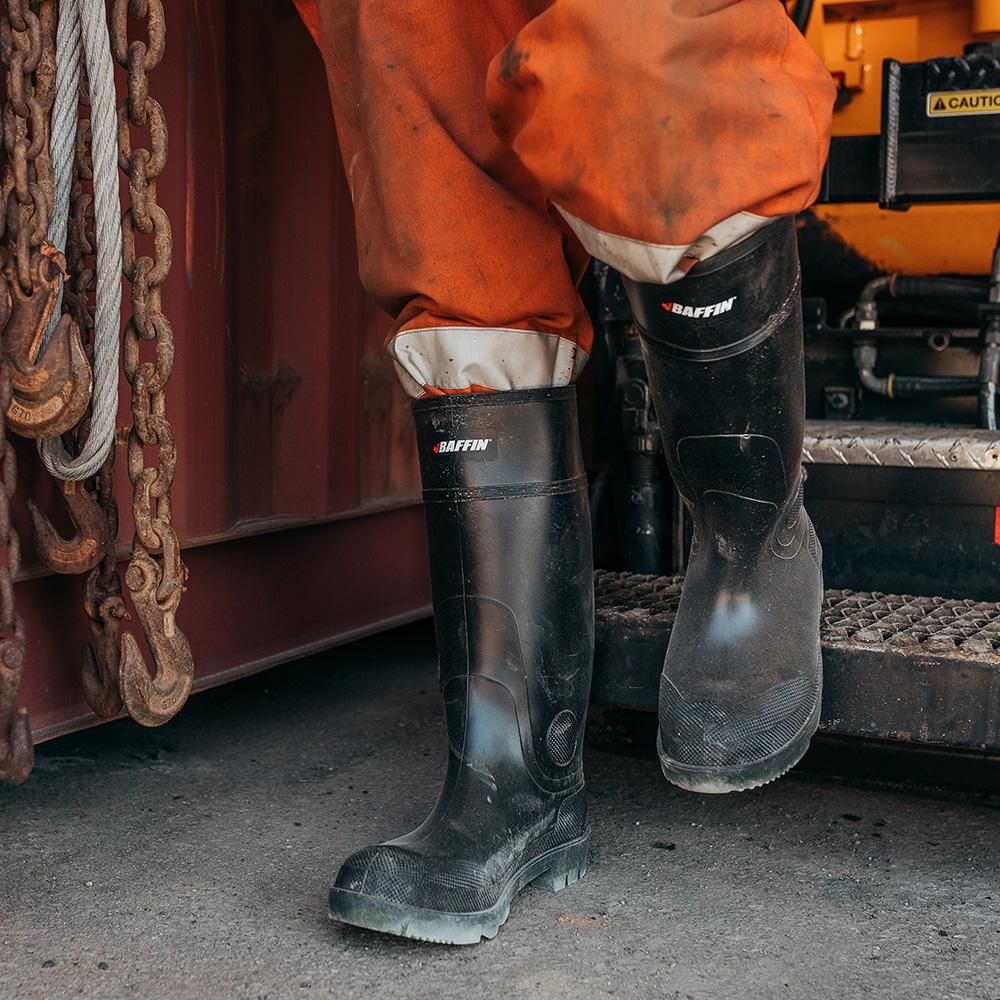 Bottes de travail en caoutchouc Blackhawk Baffin pour unisexe à cap d'acier - Image 6