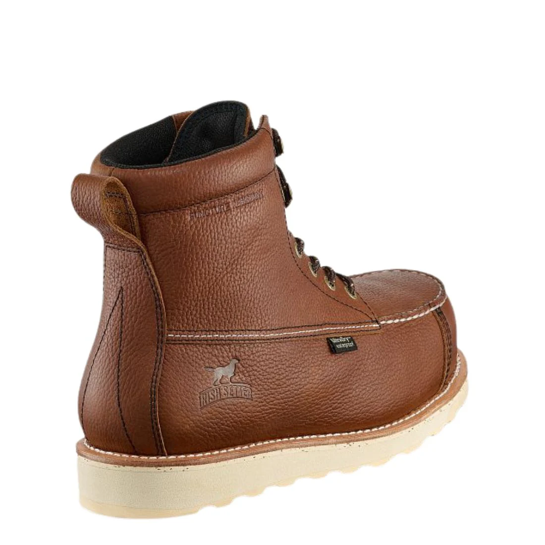 Bottes de travail 15 cm imperméables à bout composite pour homme, modèle Irish Setter Wingshooter R83674 - Brun - Image 4