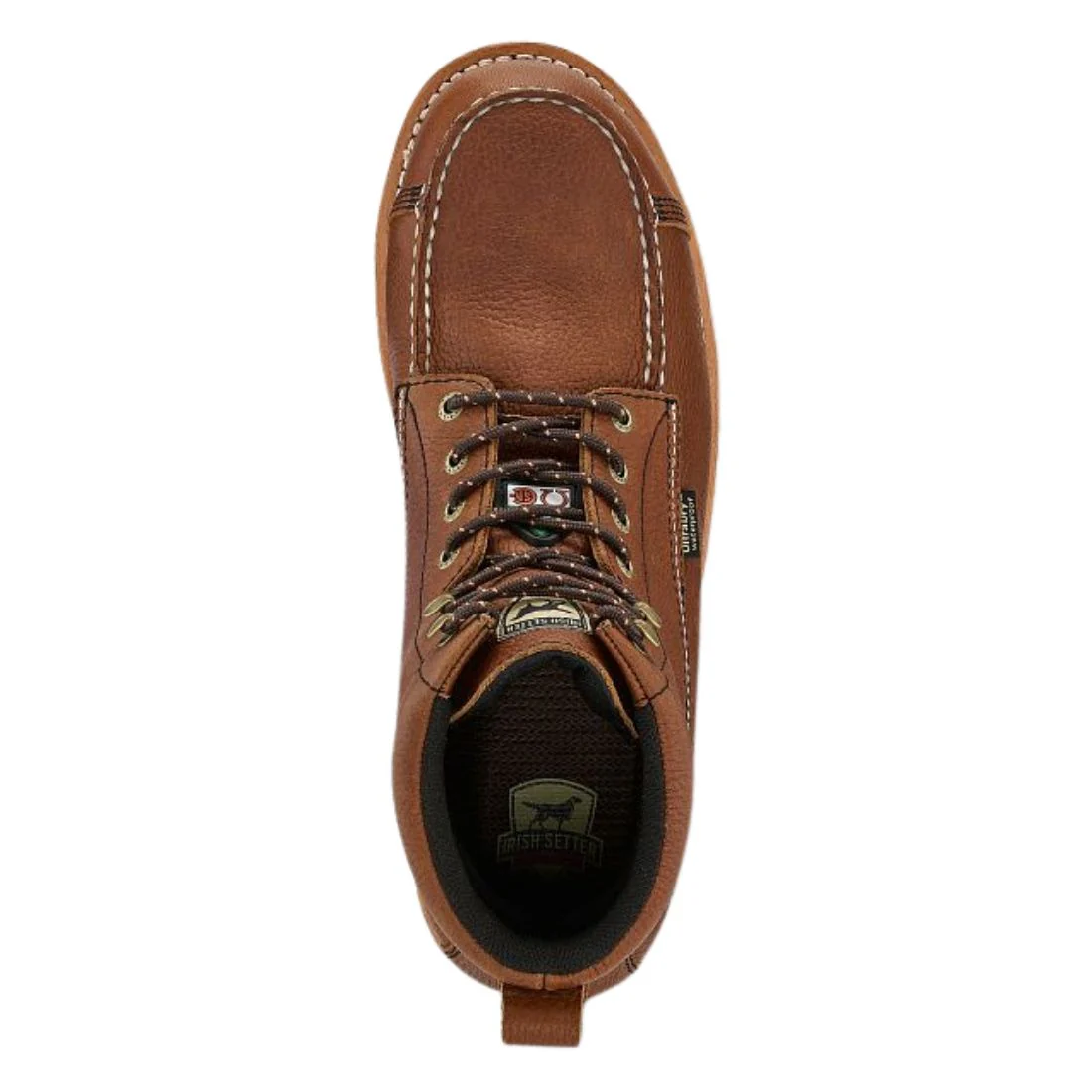 Bottes de travail 15 cm imperméables à bout composite pour homme, modèle Irish Setter Wingshooter R83674 - Brun - Image 5