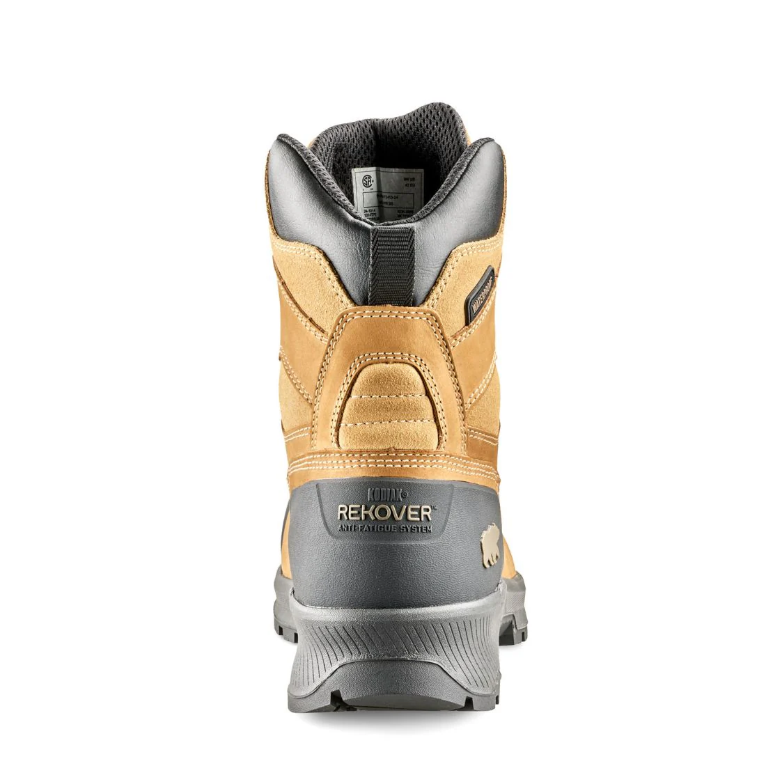 Bottes de travail Kodiak Berg 8 pouces imperméables à embout composite pour hommes 1014TP - Taupe - Image 8