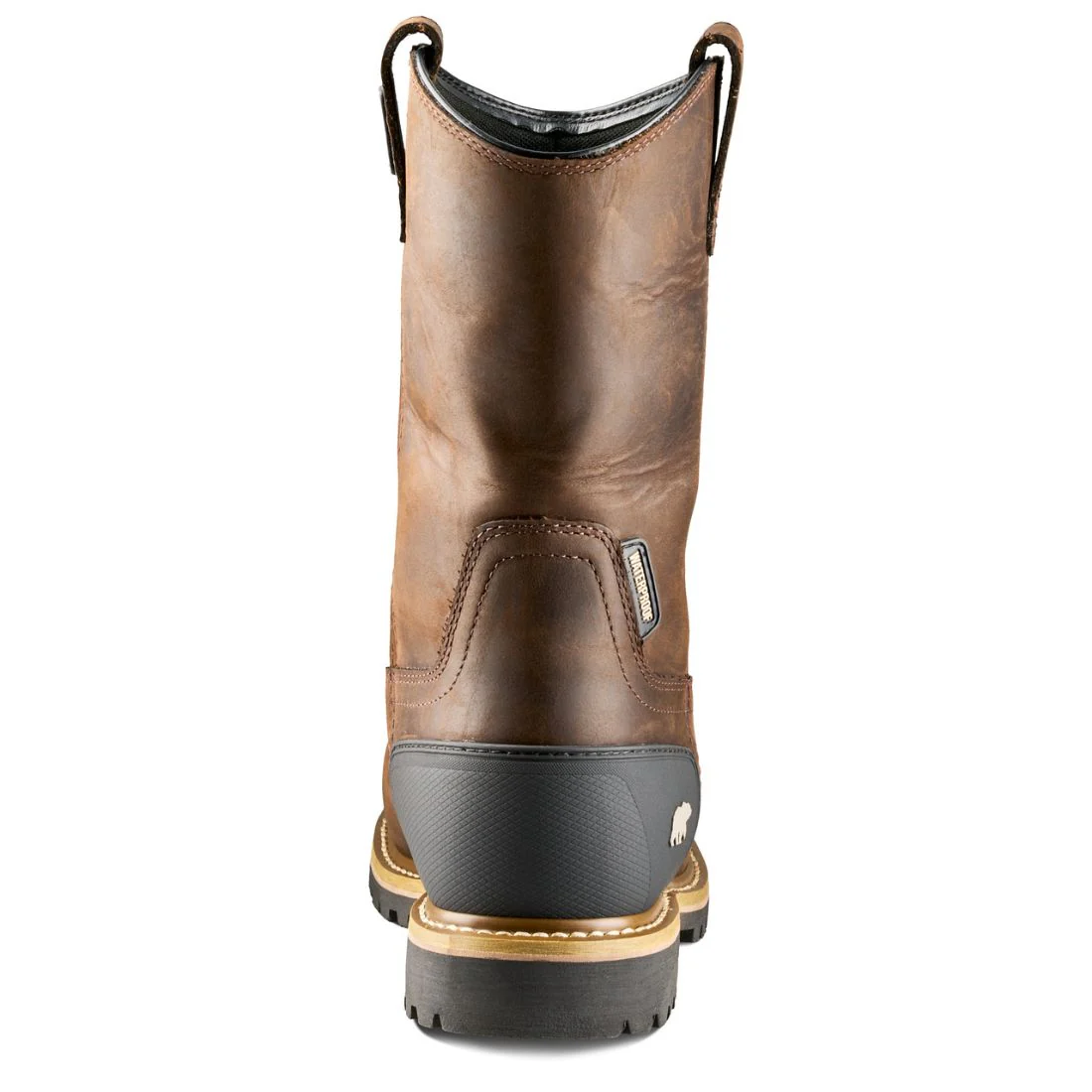 Bottes de travail imperméables à enfiler Kodiak Lundbreck Shield pour homme, embout composite, 1303DB - Marron foncé - Image 8