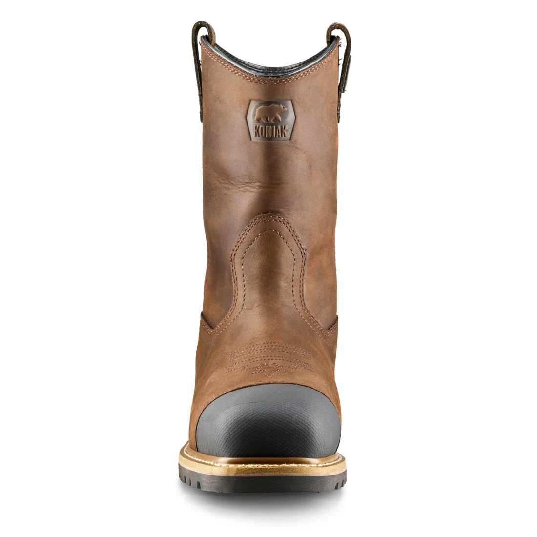 Bottes de travail imperméables à enfiler Kodiak Lundbreck Shield pour homme, embout composite, 1303DB - Marron foncé - Image 9
