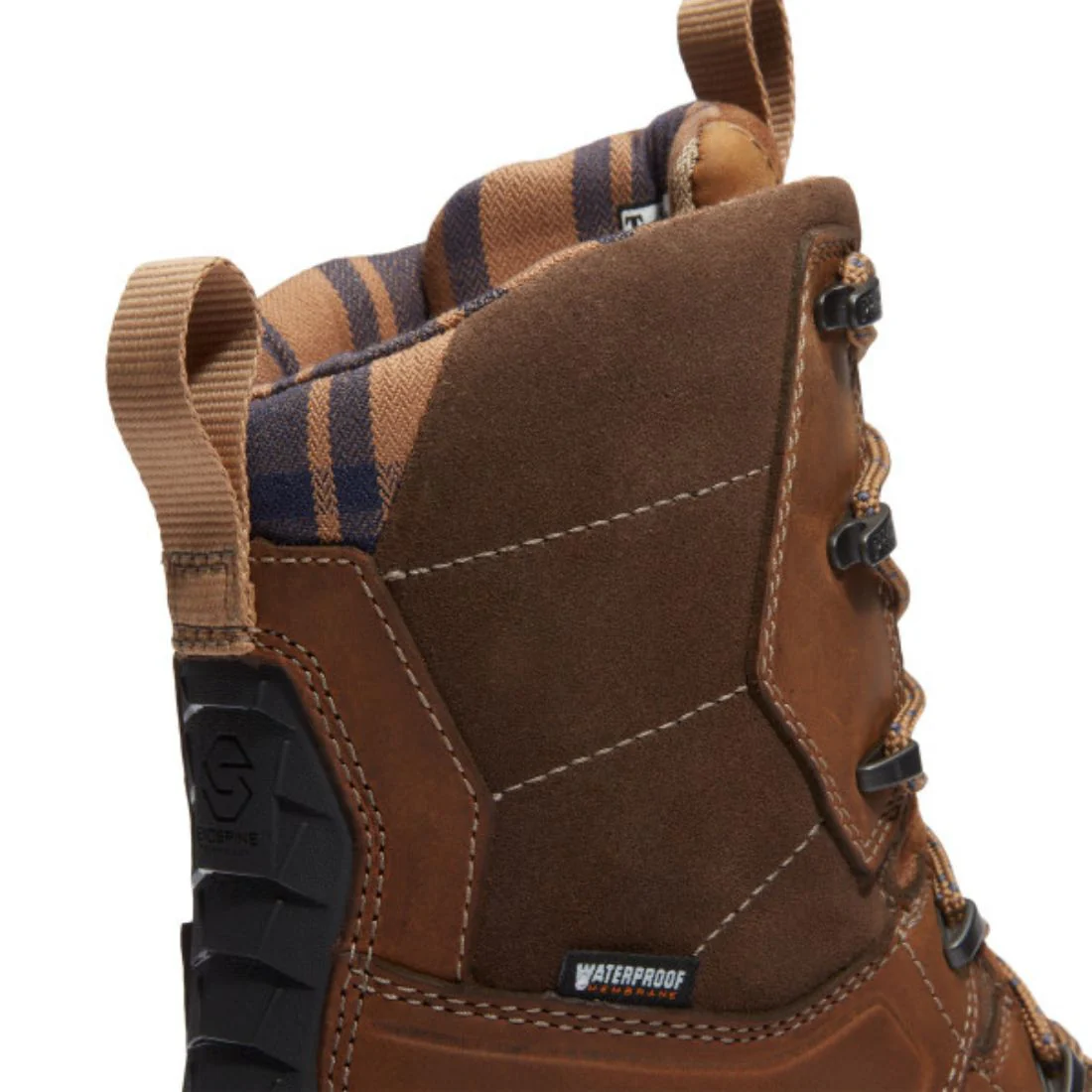 Bottes de travail isolées Timberland PRO Siberian 20 cm pour homme CSA embout composite TB0A63PUEM4 - Brun - Image 9