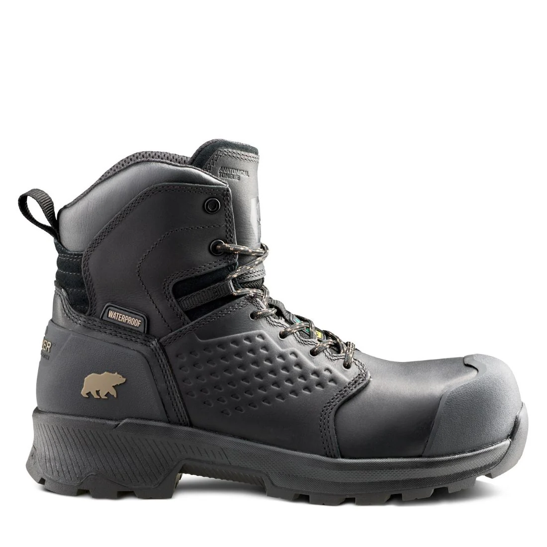 Bottes de travail Kodiak Berg 6 pouces imperméables SD+ à embout composite pour hommes 1031BK - Noir - Image 2