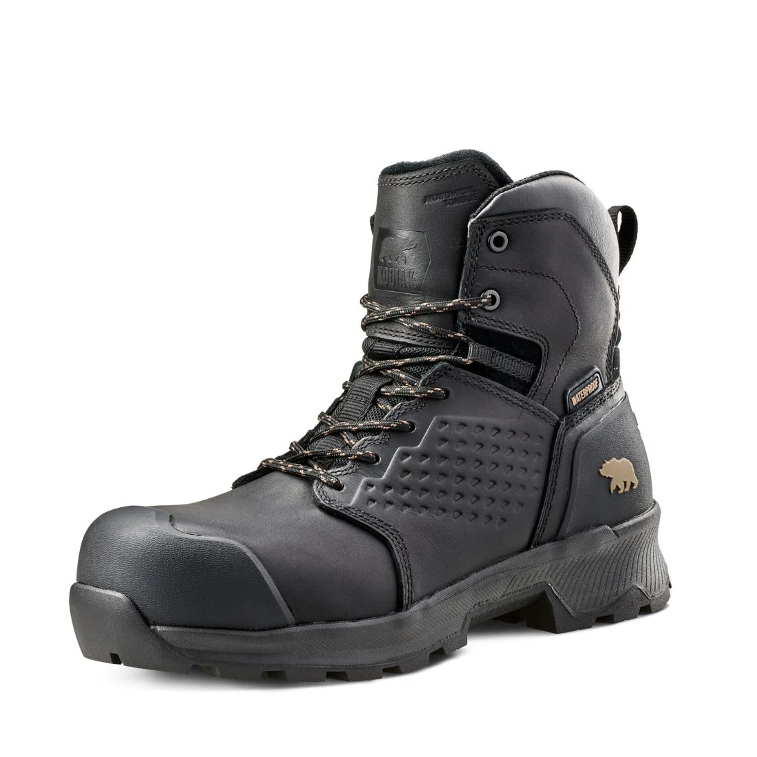 Bottes de travail Kodiak Berg 6 pouces imperméables SD+ à embout composite pour hommes 1031BK - Noir - Image 3
