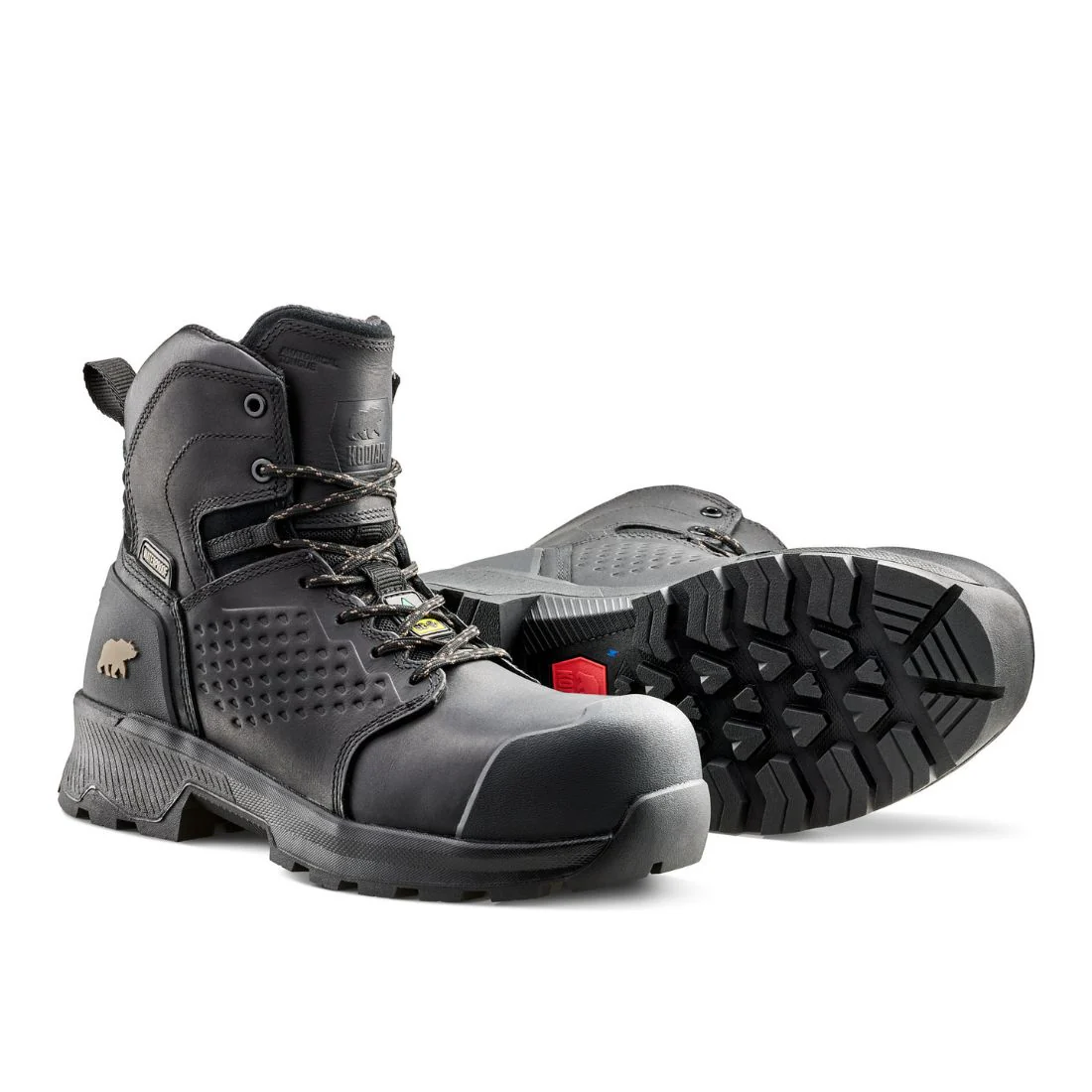 Bottes de travail Kodiak Berg 6 pouces imperméables SD+ à embout composite pour hommes 1031BK - Noir - Image 5