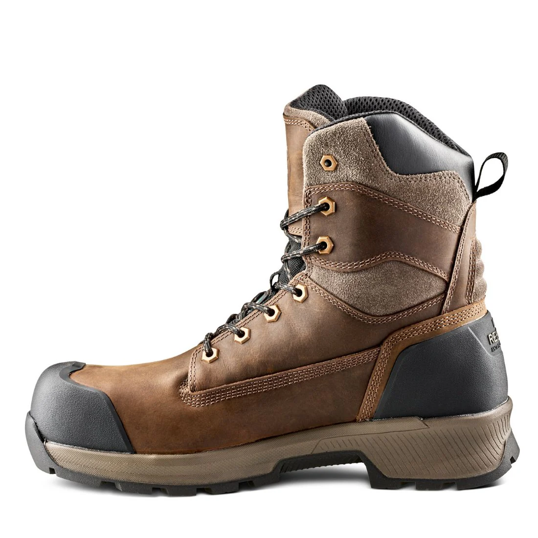 Bottes de travail Kodiak Berg 8 pouces imperméables à embout composite pour hommes 1014DB - Brun - Image 4