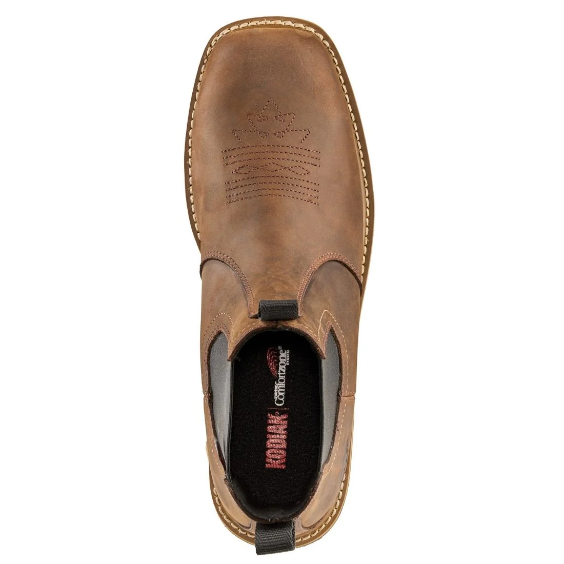 Bottes de travail Kodiak Lundbreck Chelsea pour homme, bout composite 6 pouces, à enfiler, modèle 1018DB - Brun - Image 8