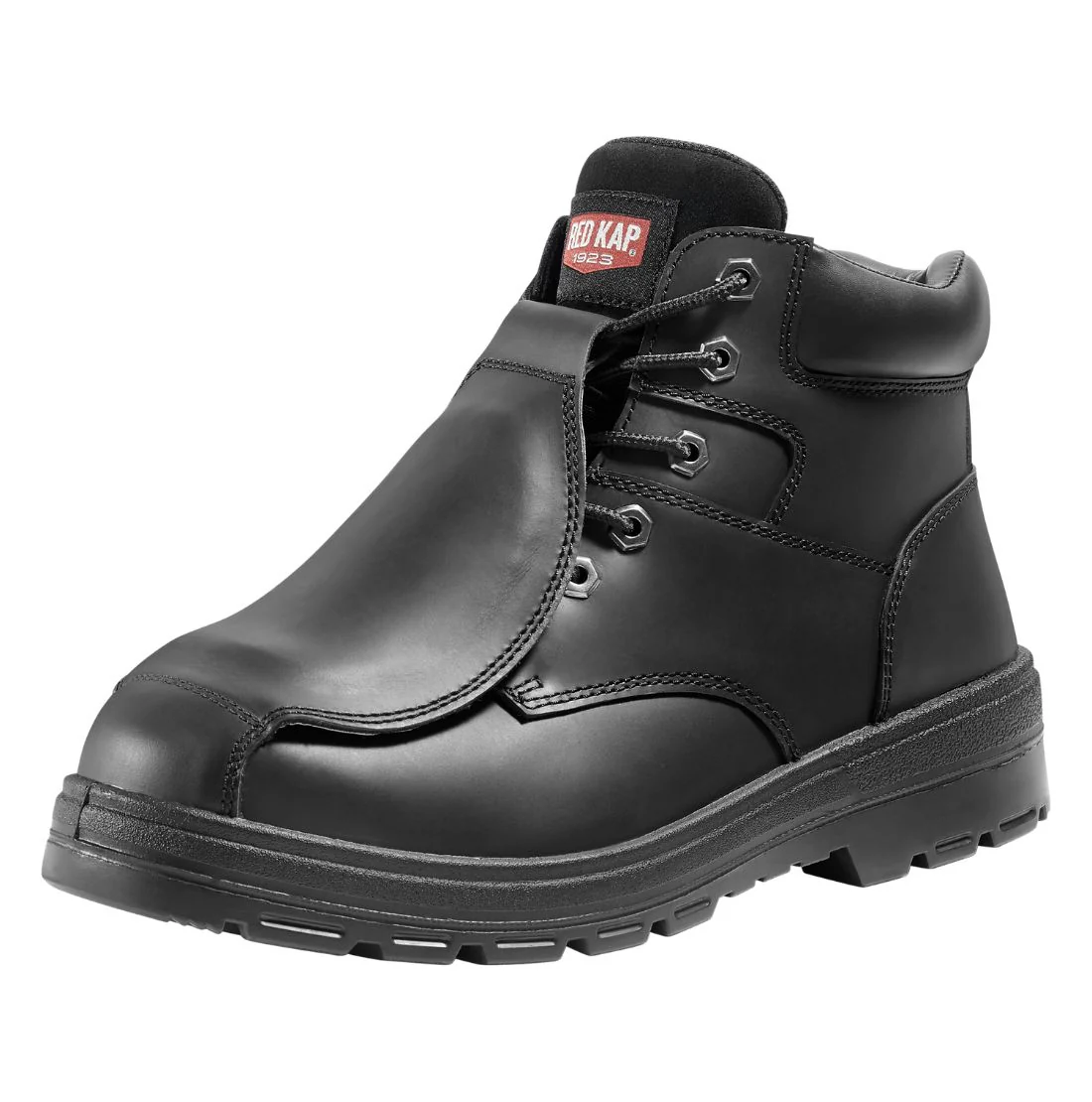 Bottes de travail 6 po Red Kap 1038BK Darrin pour hommes, embout en acier avec protection MET externe - Image 3