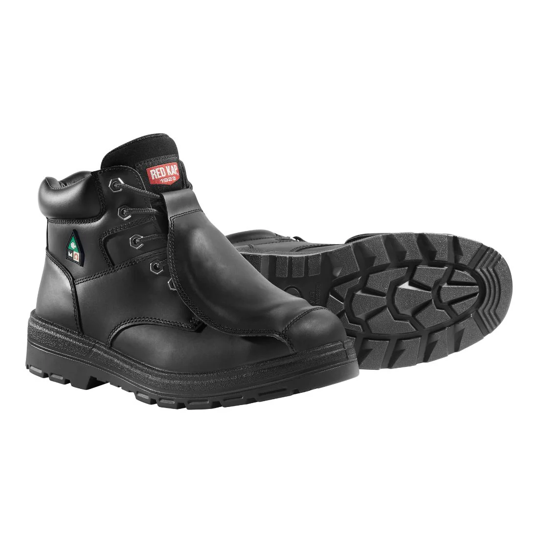 Bottes de travail 6 po Red Kap 1038BK Darrin pour hommes, embout en acier avec protection MET externe - Image 7