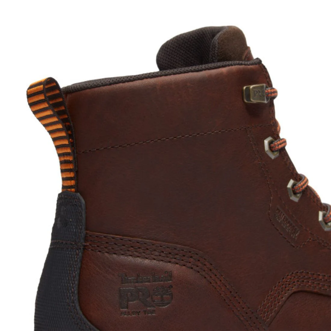 Bottes de travail imperméables Timberland PRO Tempe Moc Toe pour hommes 6PO à embout en alliage TB0A42EGEM6 - Brun - Image 5