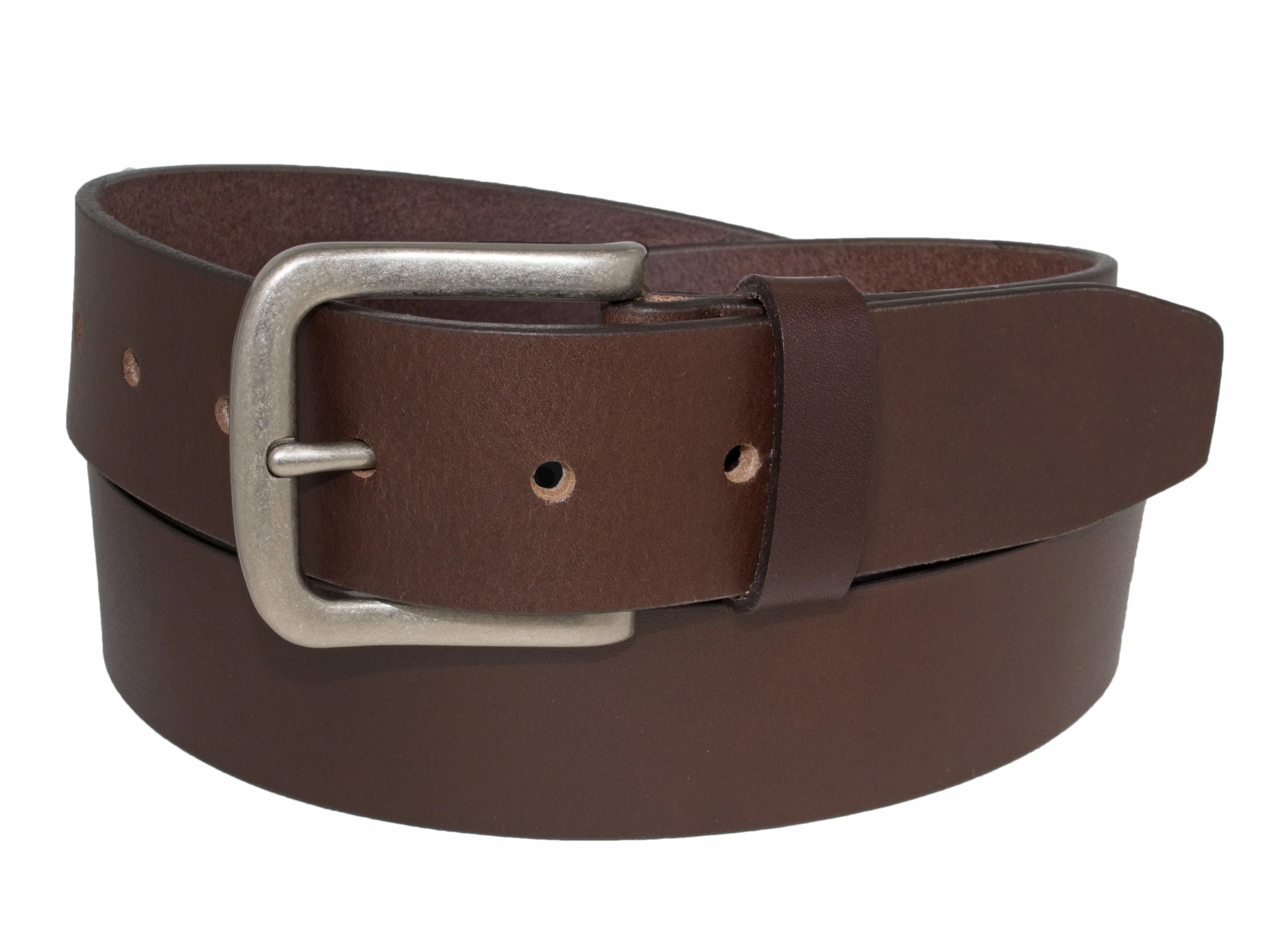 Ceinture Grizzly 38 mm avec boucle de harnais en nickel antique - Noir - Image 3