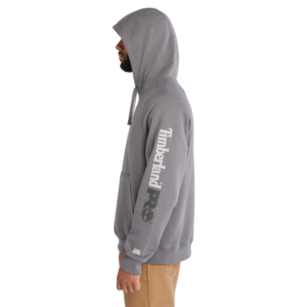 Chandail hood honcho sport Timberland Pro à capuchon et glissière pour hommes - Gris froid - Image 5