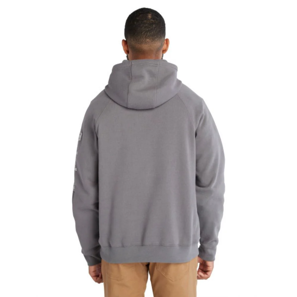 Chandail hood honcho sport Timberland Pro à capuchon et glissière pour hommes - Gris froid - Image 7