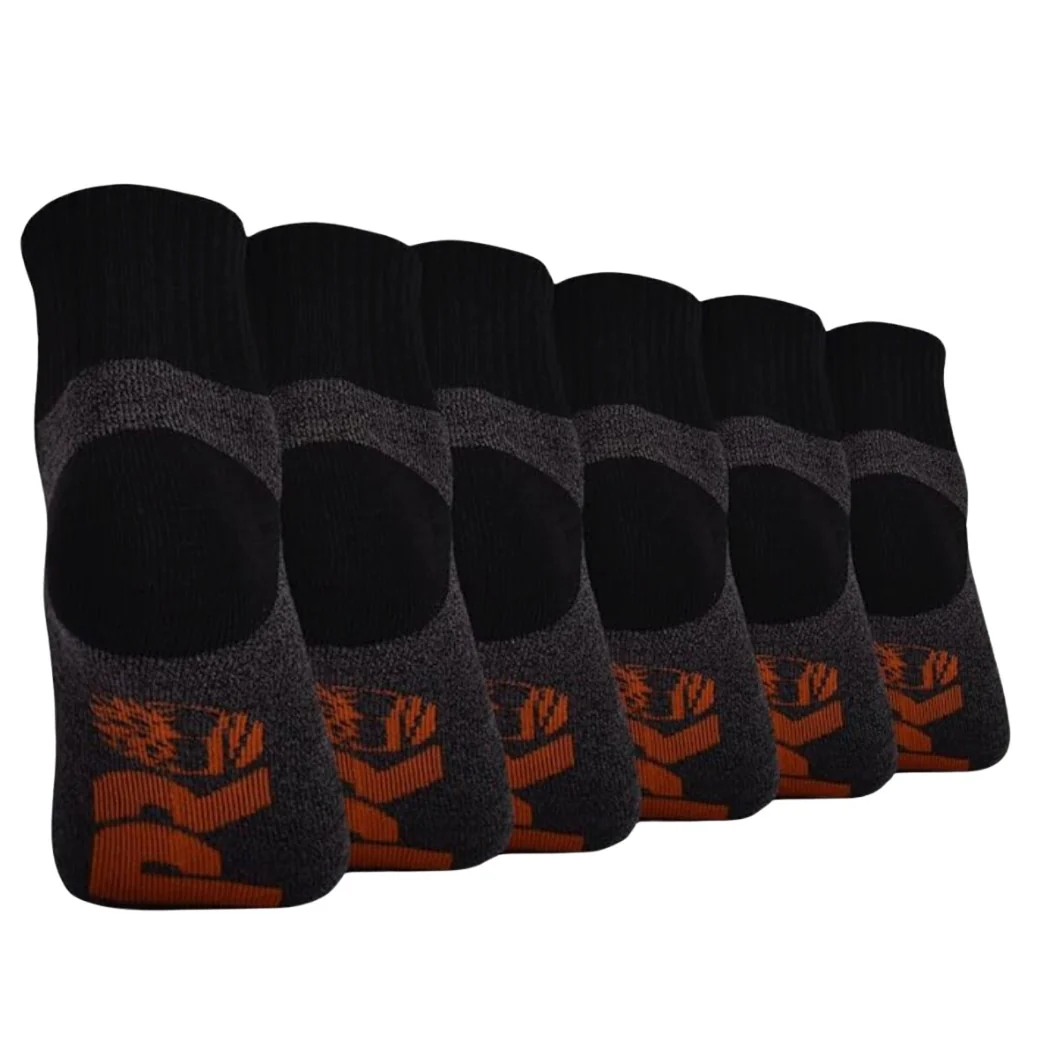 Chaussettes de travail quart de travail Timberland PRO pour hommes - paquet de 6 Noir - Image 2