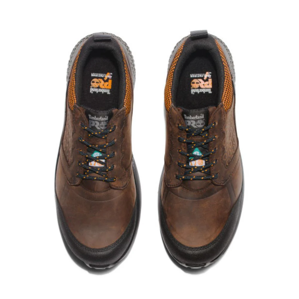 Chaussure athlétique de sécurité imperméable Reaxion TB0A5QBT214 Timberland PRO pour hommes, à embout composite - Brun - Image 6